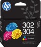 Cartouche originale HP 302/304 - CMJ
