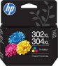 Cartouche originale HP 302/304 - CMJ XL