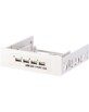 Baie Hub USB 2.0  Prises Frontales