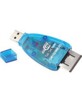 Lecteur de Cartes USB2.0 SD + Mmc + Sim