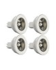 4 Ampoules Led 3 W Gu5.3 Blanc Froid