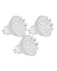 Pack de 3 Spots À Led Mr11 Gu4 Blanc Froid
