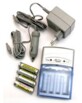 Chargeur Ultra Rapide + 4 Accus 2500 Mah