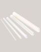 20 Peignes Blancs Pour Relieuse - 6 Mm