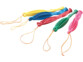 Pack de 5 ballons de frappe gonflables avec élastique en 5 différents coloris (jaune, bleu, rouge, vert, rose)