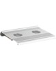 Tablette de ventilation Alu & Hub USB 2.0