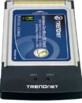 Carte Pcmcia wifi N-Draft 300 Mbps Trendnet Tew-621Pc
