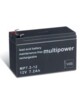 Batterie plomb Multipower 12 V / 7,2 Ah