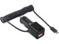Chargeur 12/24 V Micro-USB / USB 2,1 A  avec tension de batterie