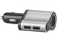 Chargeur allume-cigare 12/24 V / USB 3,1 A avec report de prise
