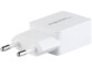 Chargeur USB 5 V Pearl coloris blanc avec fiche 230 V