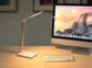 Lampe de bureau avec chargement compatible Qi et luminosité/couleurs réglables