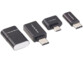 Lecteur de cartes MicroSD et adaptateurs OTG pour Micro-USB et USB-C