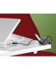 Mini Hub 4 ports USB 2.0 avec pince de fixation