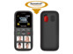 Téléphone mobile pour appels d'urgence avec localisation GPS RX-820.gps vue face et dos