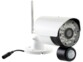 Caméra de surveillance avec capteur PIR et audio 2 voies VisorTech. Munie d'un micro et haut-parleur pour communiquer