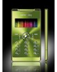 Mini téléphone portable ''RX-380 Pico X-Slim Green''