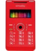 Mini téléphone portable ''RX-380 Pico X-Slim Red''