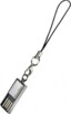 Clé USB étanche super-slim ''Wee Black Metal'' - 8 Go
