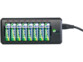 Chargeur à affichage LED pour 8 accumulateurs NiMH/NiCd (Reconditionné)