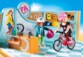 Vélo et accessoires compatibles avec les figurines Playmobil et interchangeables.