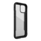 Coque Raptic Shield pour iPhone 12 Pro avec vitre arrière transparente.