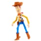 Grande figurine articulée de Woody dans Toy Story.