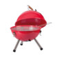Mini barbecue à charbon portable - Rouge