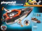 Bateau Top Agents transformable Playmobil
