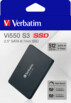 SSD Vi550 S3 2,5" SATA III 7 mm 512 Go dans son emballage cartonné