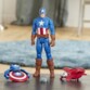 Captain America avec son lanceur de bouclier et son jetpack