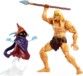 Figurine Savage He-man en action avec sa lance