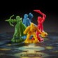 4 figurines du jeu de plateau Donjons et Dragons