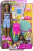 Poupée Barbie famille Brooklyn au camping avec accessoires