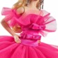 Barbie Poupée De Collection Rose détails de la robe
