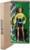 Barbie dans son emballage sous forme de boîte de chaussures