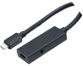 Rallonge USB-C USB 3.1 Gen 1 10 m coloris noir/gris de la marque Dexlan