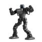 Robot K1 Pro gris mat jambes écartées et les deux poings levés en signe de danse ou de victoire