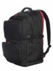 Grand sac à dos profond Tucano pour PC portable, manette de jeu vidéo, souris et accessoires électroniques coloris noir et rouge