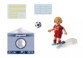 Joueur de foot Belge Playmobil avec balle et but