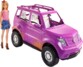 Mise en situation Poupée et véhicule Barbie GHT18