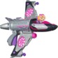 Avion de chasse rotatif, interactif, sonore et lumineux avec figurine Stella en pilote
