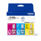 3 bouteilles d'encre originales Brother BTD180CLVAL - CMJ
