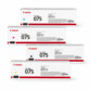Pack de 4 cartouches de toner originales 075 CMJN de la marque Canon