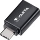 Adaptateur VARTA USB-A femelle vers USB-C mâle ultra-compact