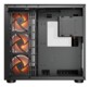 Boîtier PC Dual Chamber FV150 RGB avec 4 ventilateurs ARGB et verre trempé