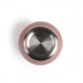 Vue du dessus sur le bouton en inox étanche à visser de la gourde double paroi isotherme Livoo