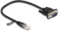 Câble console RJ45 vers RS-232 D-Sub 9 mâle 30 cm