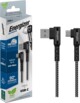 Energizer - Câble USB-C Coudé à 90° - Extra-long (2 m) 