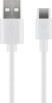 Câble USB-A vers USB-C blanc Goobay avec connecteurs visibles